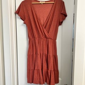 Layered Hem Dress. Size L